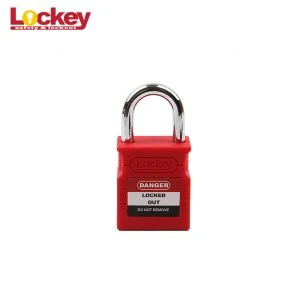 Lockley 25mm stål boja säkerhet hänglås